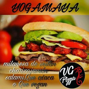 yogamaya at VG Pizza in Mexico City