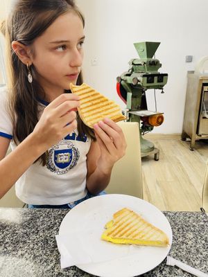 Vegan grilled cheese was spot on   at Zarzuela in Lisbon