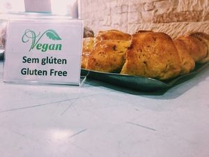 Vegan croissants  at Zarzuela in Lisbon