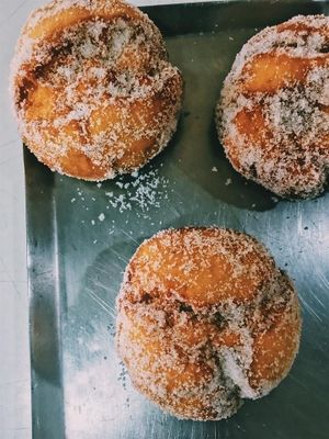 Vegan doughnuts  at Zarzuela in Lisbon