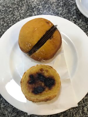 Pastel de Nata at Zarzuela in Lisbon