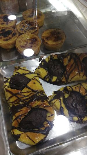 Pasteis de Belem and other pastries at Zarzuela in Lisbon