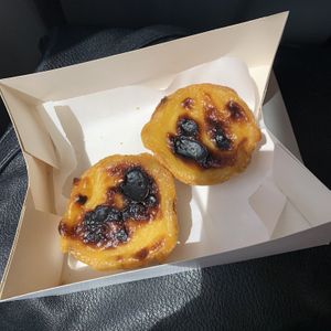 Vegan Pastel de Natas at Zarzuela in Lisbon
