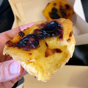 Pastel de Nata. at Zarzuela in Lisbon
