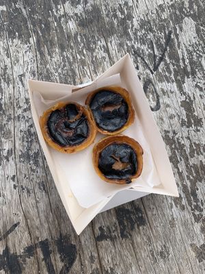 Pastel de nata at Zarzuela in Lisbon