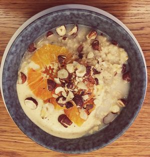 Tasty breakfast  at Grains in Vienna