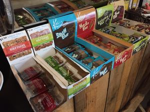 Vegan & vegetarian granola bars at Uncommon Grounds in Grand Rapids