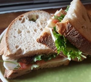 Sandwichs at Dona Flor Cafe in Lisbon