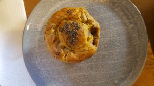 stuffed with tofu and mushrooms at Dona Flor Cafe in Lisbon