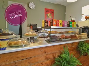 Dona Flor Café Chiado at Dona Flor Cafe in Lisbon