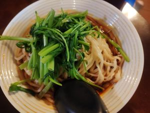 酸辣乾麵 at SùShí Gié Zhī 素食茄 in Taipei