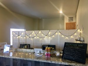 Order counter at Wildflower Vegan Co in Casselberry