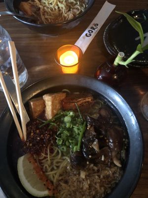 Yasai bowl at Goro Ramen in Oklahoma City