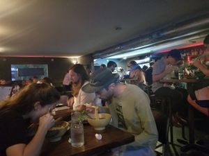 inside at Goro Ramen in Oklahoma City