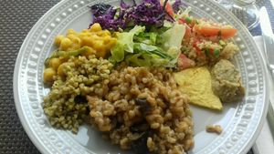 cevadotto de cogumelos e caril de grão ?maravilhoso at Kansha in Fatima