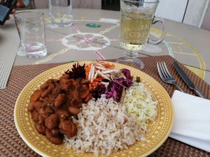 Prato do día, cogumelos ao porto at Kansha in Fatima