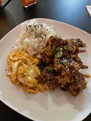 Vegan Traditional Korean Plate  at Crazy Bastard in Berlin
