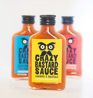 The sauces at Crazy Bastard in Berlin