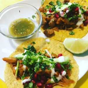 Jackfruit tacos at Crazy Bastard in Berlin