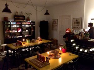 The shop at Halloween. at Crazy Bastard in Berlin