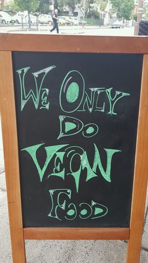 Vegan done right. at Cafe Nowa in Petersham