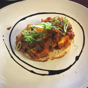 Tofu a la Provence  at Cafe Nowa in Petersham