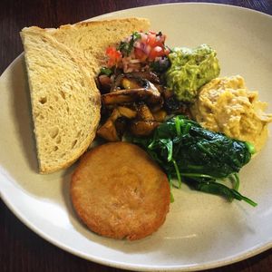 Super healthy brekkie bowl at Cafe Nowa in Petersham