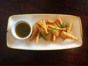 Salt and pepper ‘squid’ at Cafe Nowa in Petersham