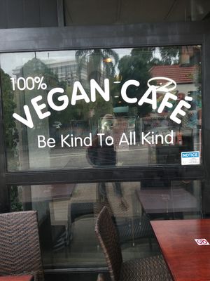 Entrance at Cafe Nowa in Petersham