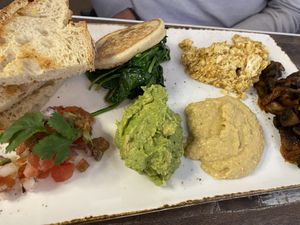 Big breakkie  at Cafe Nowa in Petersham