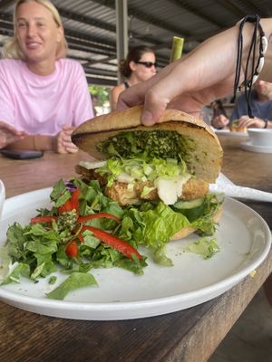   at Crate Cafe in Canggu