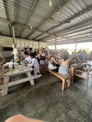   at Crate Cafe in Canggu