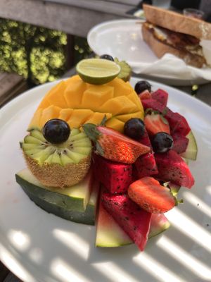   at Crate Cafe in Canggu