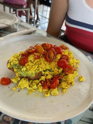   at Crate Cafe in Canggu