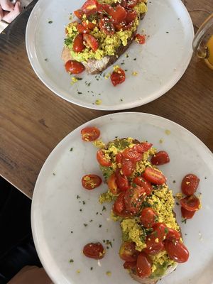   at Crate Cafe in Canggu