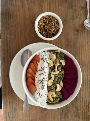   at Crate Cafe in Canggu