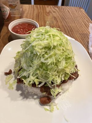 Avocado beans and rice   at Quina Harmonica  in Musashino