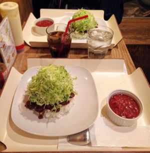 taco rice at Quina Harmonica  in Musashino