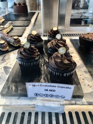 Chocolate cupcake   at Tawa Bakery in Abu Dhabi