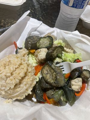 Eggplant Basil- Mushy and no flavor   at Racha Thai in Waikoloa