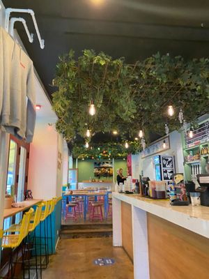 inside restaurant at La Neta in Copenhagen