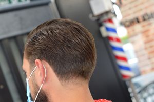 Scissor Cut with taper. at Son of a Barber in Liverpool