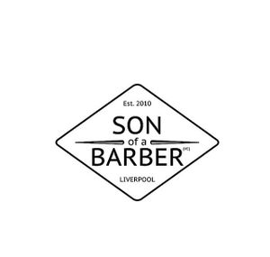SOAB logo at Son of a Barber in Liverpool