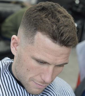 Textured Fade at Son of a Barber in Liverpool
