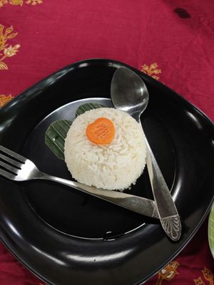 Rice at Thai Herb in Khao Sok