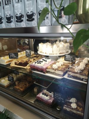 Kuchen und Torten Auswahl at Ginko in Graz