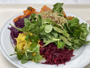 Salad variations  at Ginko in Graz
