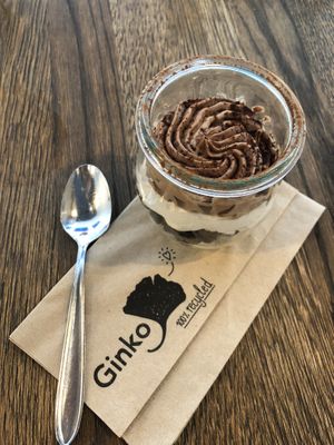 chocolate mousse at Ginko in Graz
