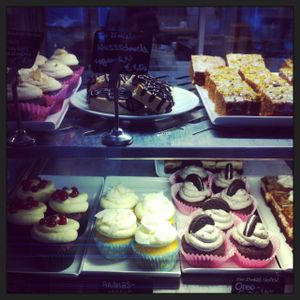 cakes-all vegan at Ginko in Graz