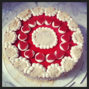 vegan cake at Ginko in Graz